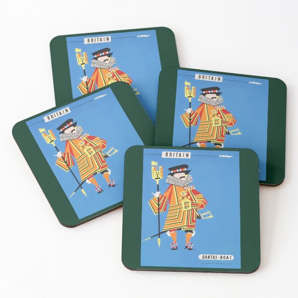 Item preview, 1954 Qantas Travel  Britain      designed and sold by grainnekerenza.