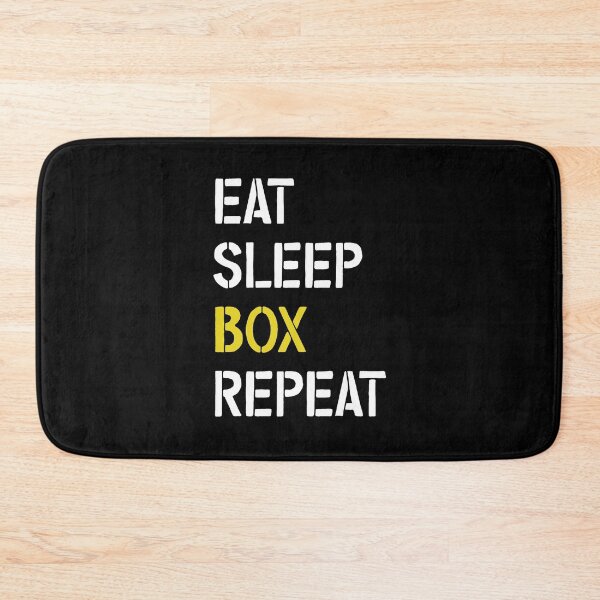 Item preview, Eat Sleep Box Repeat Boxing Funny Boxer Apparel Boxing Fan, Box Eat Sleep Repeat Gift designed and sold by Rachiirt.