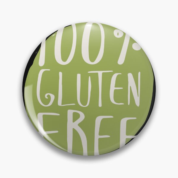 Artikelvorschau, 100 % glutenfrei Zöliakie Zöliakie-Abzeichen entworfen und verkauft von GoodMoodFood.