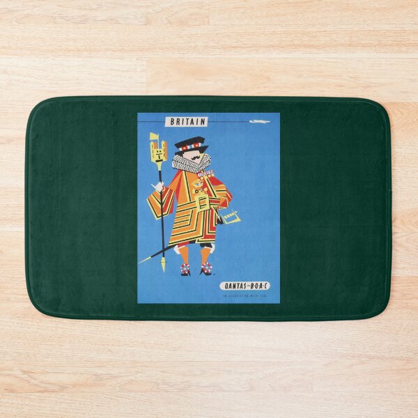 Item preview, 1954 Qantas Travel  Britain      designed and sold by grainnekerenza.