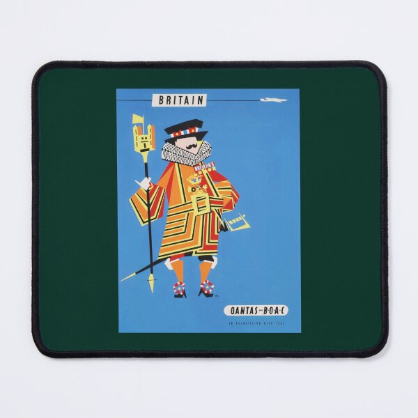 Item preview, 1954 Qantas Travel Britain designed and sold by grainnekerenza.