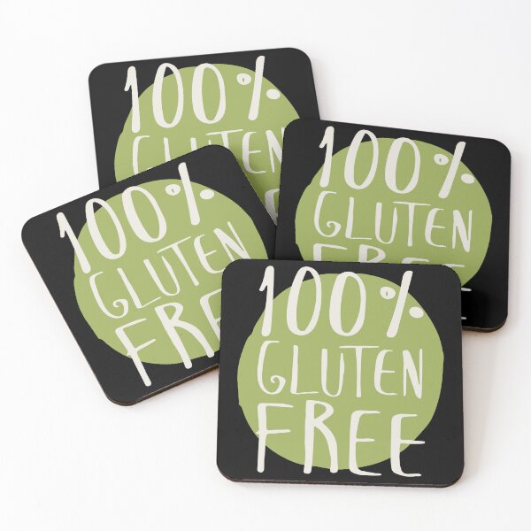 Artikelvorschau, 100 % glutenfrei Zöliakie Zöliakie-Abzeichen entworfen und verkauft von GoodMoodFood.