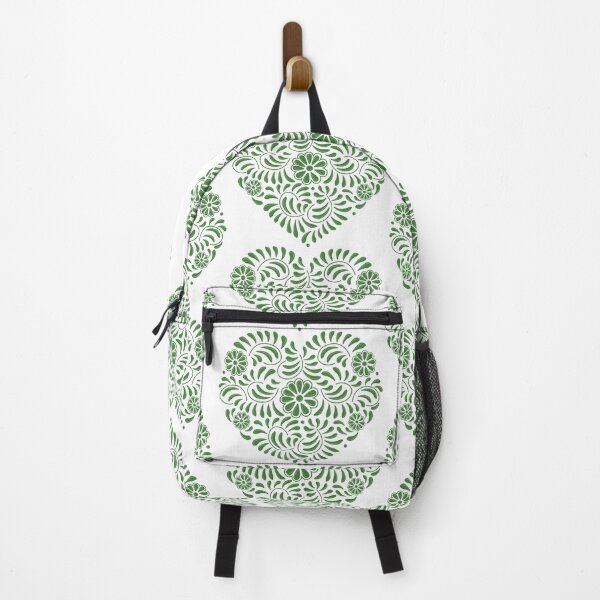 Item preview, Green Mexican Talavera heart designed and sold by Terevela.