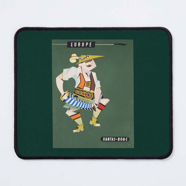 Item preview, 1954 Qantas Travel Europe designed and sold by grainnekerenza.