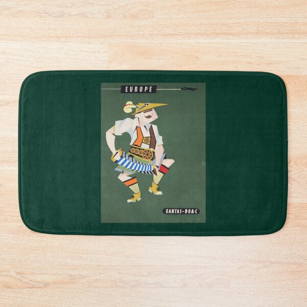 Item preview, 1954 Qantas Travel  Europe      designed and sold by grainnekerenza.