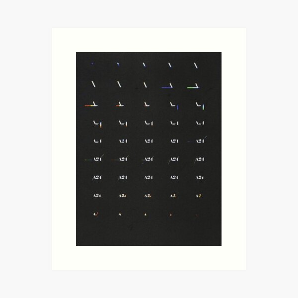 Item preview, A24 in Motion designed and sold by fergyfilms.