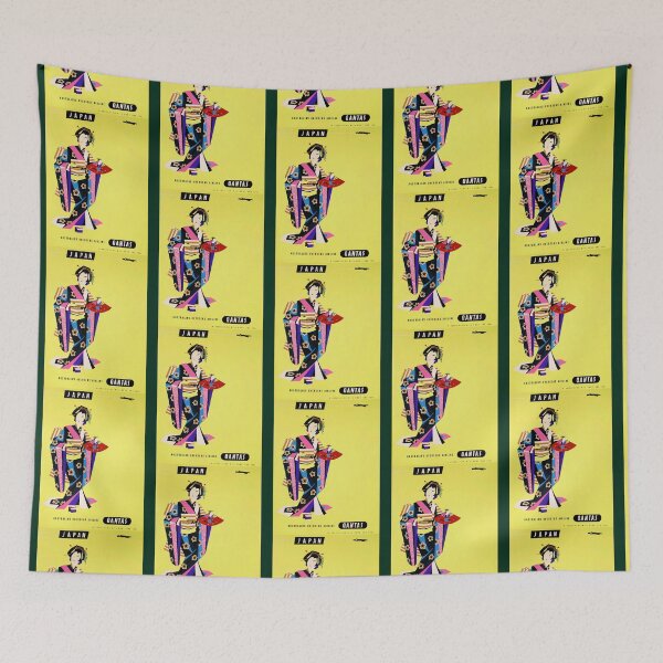 Item preview, 1954 Qantas Travel  Japan        designed and sold by grainnekerenza.