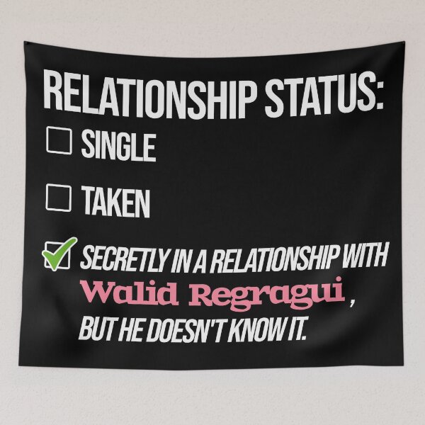 Item preview, Walid Regragui - Relationship designed and sold by 2Girls1Shirt.