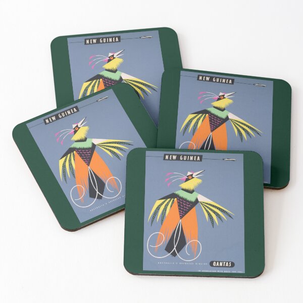 Item preview, 1954 Qantas Travel  New Guinea       designed and sold by grainnekerenza.