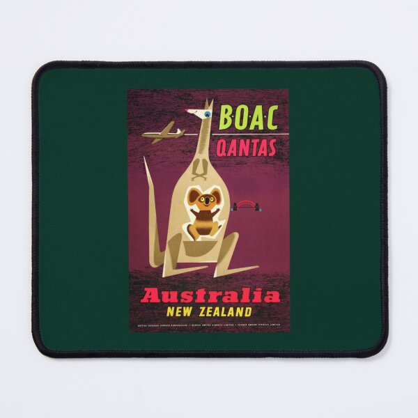 Item preview, 1960 Australia New Zealand BOAC  Qantas Advertising      designed and sold by grainnekerenza.