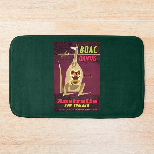 Item preview, 1960 Australia New Zealand BOAC  Qantas Advertising      designed and sold by grainnekerenza.
