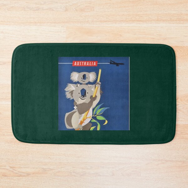 Item preview, 1960s Australia, Qantas Koalas Chiffon Top     designed and sold by grainnekerenza.