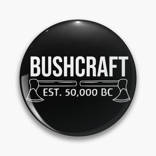 Item preview, Bushcraft est. 50,000 BC Funny Bushcrafting Tee designed and sold by JackCurtis1991.