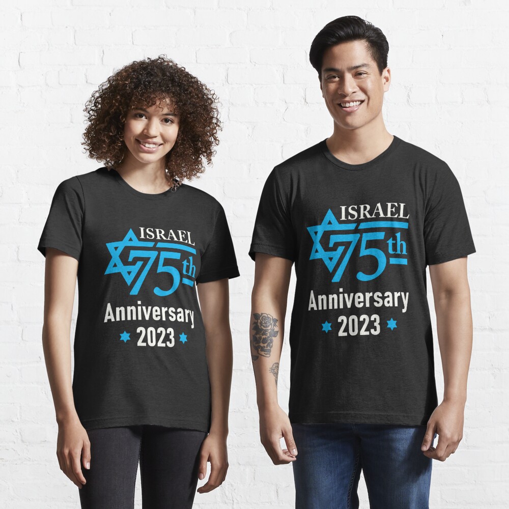 Israel 75 Years Unisex T-Shirt, Israel Shirts and Sweatshirts