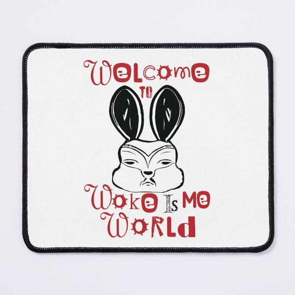 Item preview, Welcome to Woke Is Me World designed and sold by pelagio.