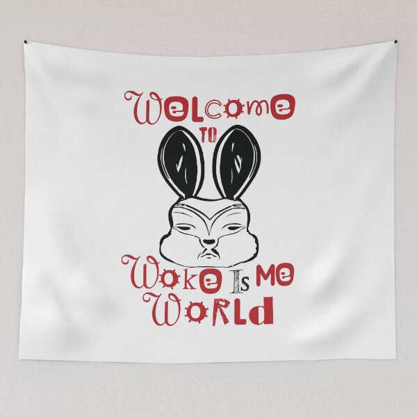 Item preview, Welcome to Woke Is Me World designed and sold by pelagio.