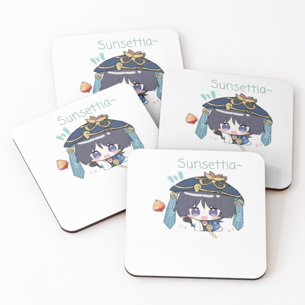 Item preview, Chibi Wanderer Cute Genshin Impact Fanart Genshin Impact Wanderer Scaramouche Sunsettia designed and sold by feach.