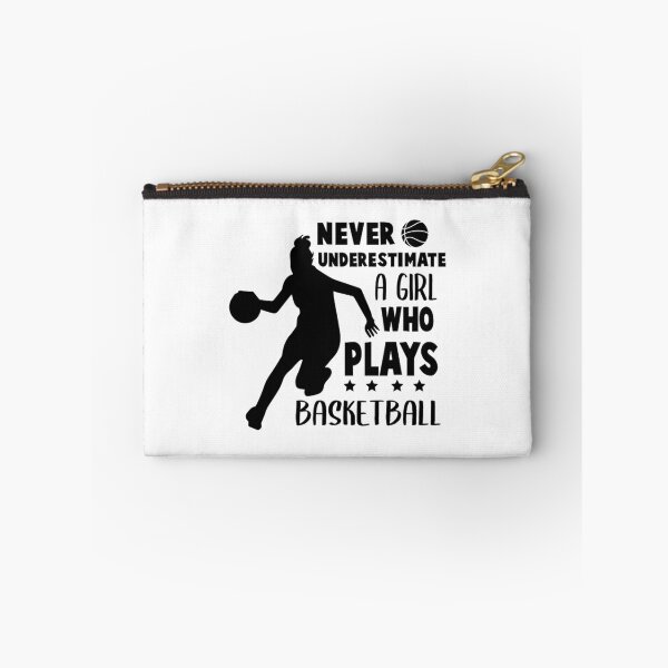 Item preview, basketball girls never understimate 2 Black   designed and sold by rowantreflyn.