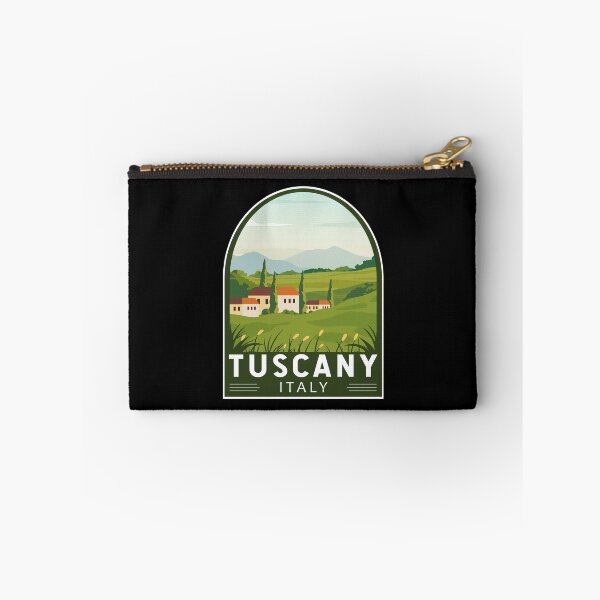 Item preview, Tuscany Italy Travel Retro Emblem designed and sold by KrisSidDesigns.