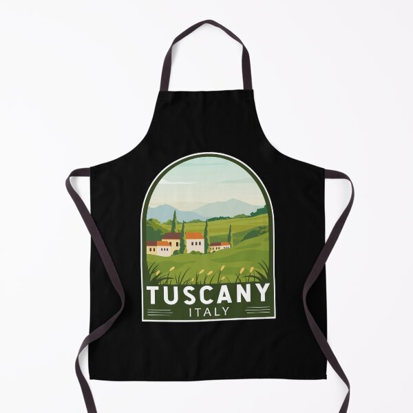 Item preview, Tuscany Italy Travel Retro Emblem designed and sold by KrisSidDesigns.