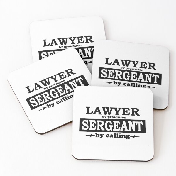 Item preview, Lawyer by Profession, Sergeant by Calling designed and sold by TrulyRested.