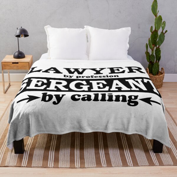 Item preview, Lawyer by Profession, Sergeant by Calling designed and sold by TrulyRested.