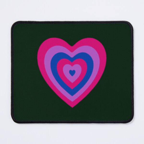 Item preview, Bisexual Powerpuff Heart   designed and sold by rowantreflyn.