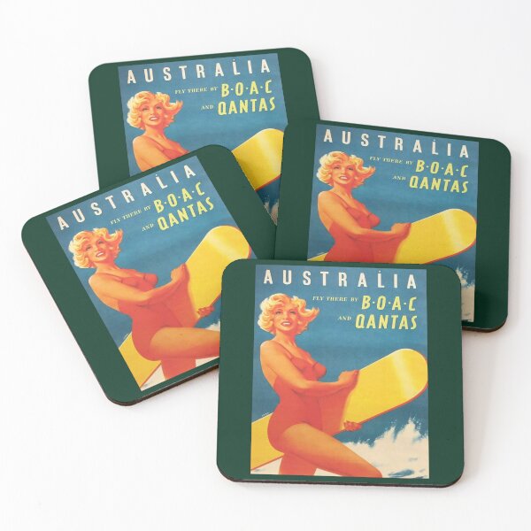 Item preview, 1960s Qantas and BOAC       designed and sold by grainnekerenza.