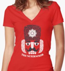 Nutcracker Women's Fitted V-Neck T-Shirt