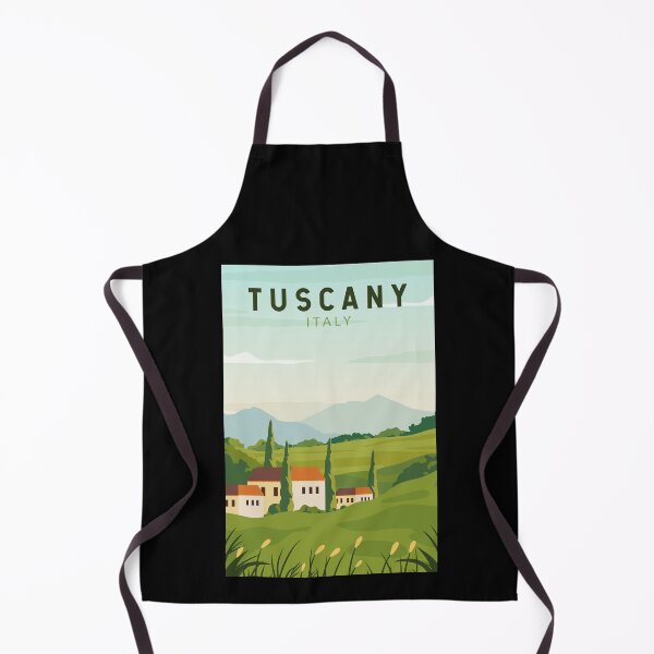 Item preview, Tuscany Italy Travel Vintage Art designed and sold by KrisSidDesigns.