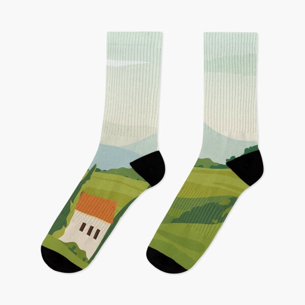 Item preview, Tuscany Italy Travel Vintage Art designed and sold by KrisSidDesigns.