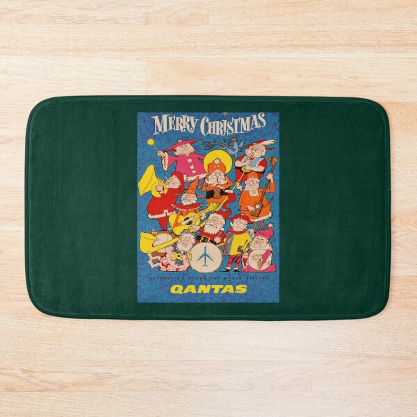 Item preview, 1964 Merry Christmas. Qantas      designed and sold by grainnekerenza.