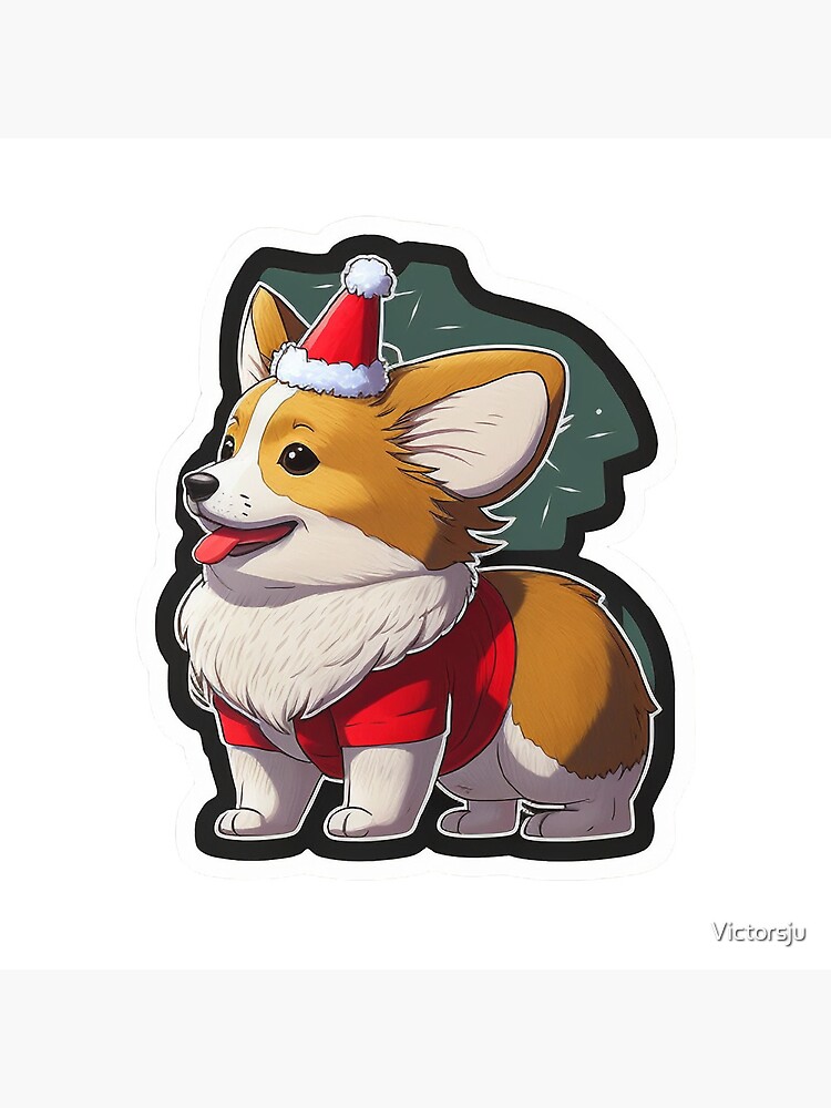 Cute Christmas Sticker for Sale by ifiddlediddle