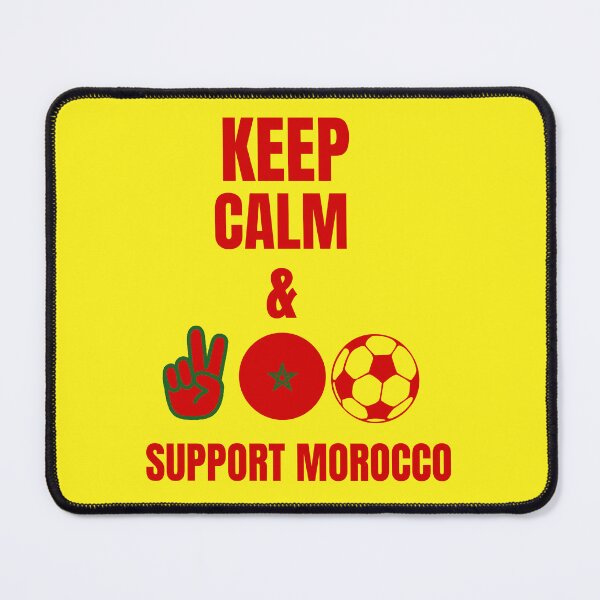 Item preview, Keep Calm And Support Morocco-Funny designed and sold by DesignHub000.