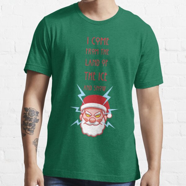 Ice and Snow Santa Essential T-Shirt