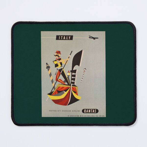 Item preview, 1965 Italy. Qantas Australia’s overseas airline. In association with Air India designed and sold by grainnekerenza.