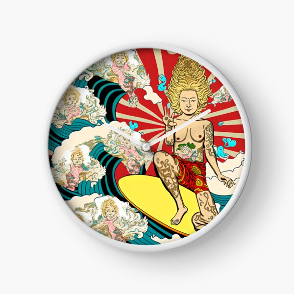 Item preview, Surfing Buda designed and sold by Arthoughts.