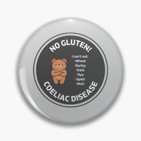 Item preview, NO GLUTEN COELIAC DISEASE designed and sold by GoodMoodFood.