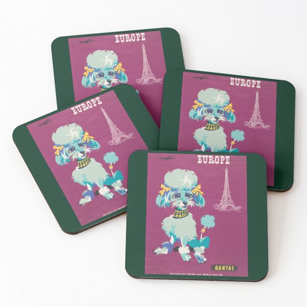Item preview, 1965 Qantas around the world airlines       designed and sold by grainnekerenza.
