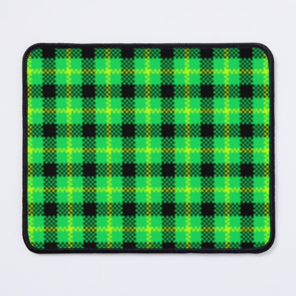 Item preview, Large Black & Green Electric Plaid Pattern designed and sold by patternedprints.