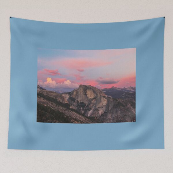 Item preview, Half Dome in Yosemite with colorful clouds designed and sold by MH65Designs.