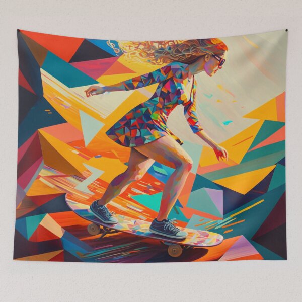 Item preview, Skateboard girl designed and sold by Mirochan80.
