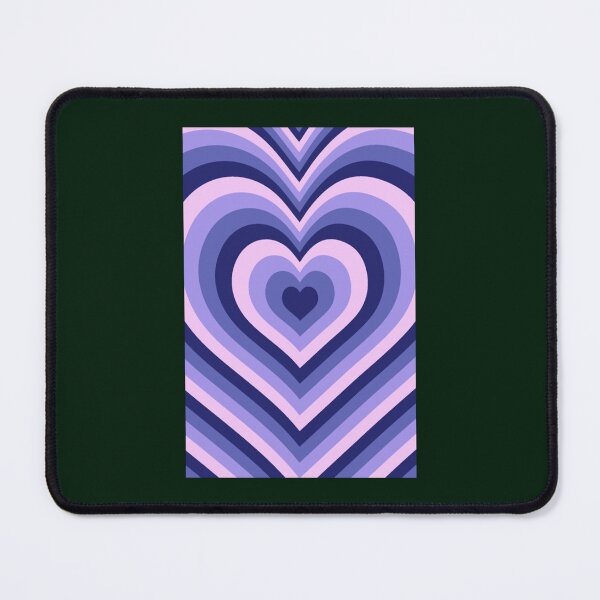 Item preview, Dark Purple Powerpuff Heart Y2K Aesthetic Pattern designed and sold by rowantreflyn.