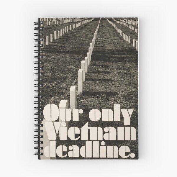 Item preview, Our Only Vietnam Deadline Vintage Illustration designed and sold by Salukeart.