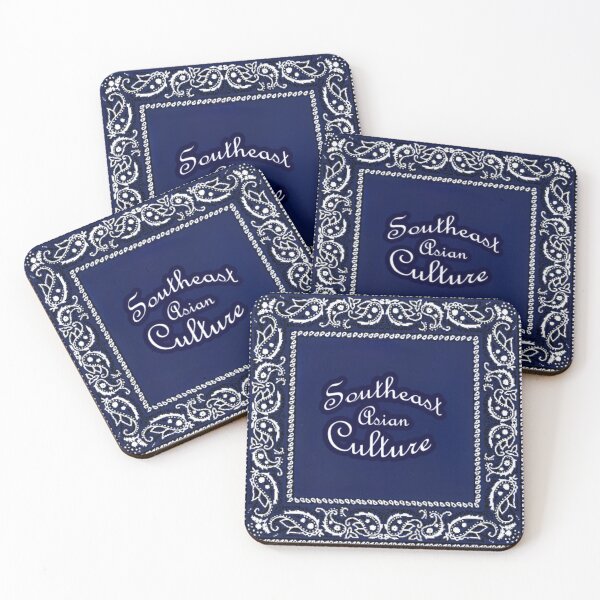 Item preview, Southeast Asian Culture Blue paisley  designed and sold by AhhDru.