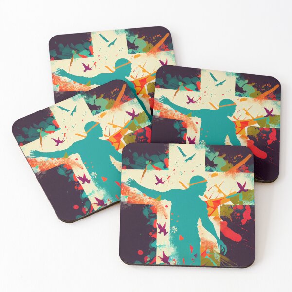 Item preview, The Miracle of Love: An Illustration of a Man Inside of a Cross with Vector Elements and Double Exposure designed and sold by Art4Christ.