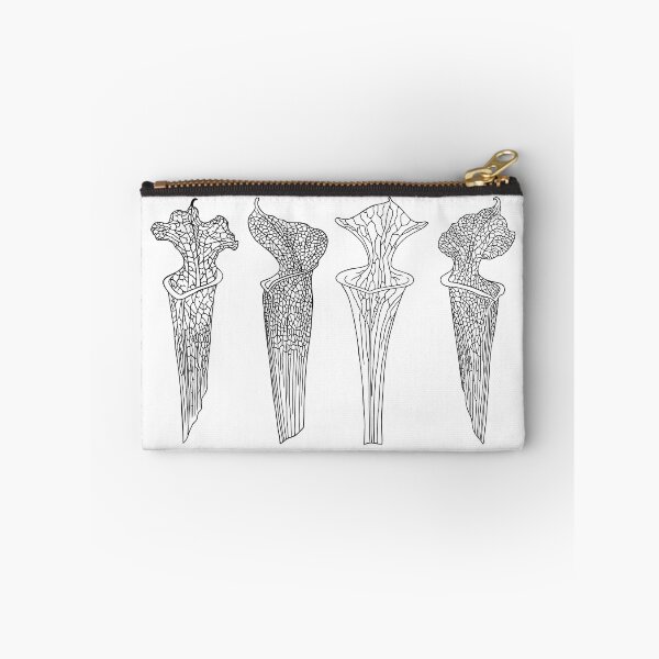 Item preview, Four Black Sarracenia Trumpet Pitchers  designed and sold by NepenthesArt.