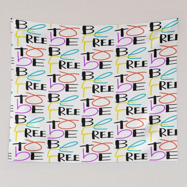 Item preview, BE FREE TO BE designed and sold by HauserHand.