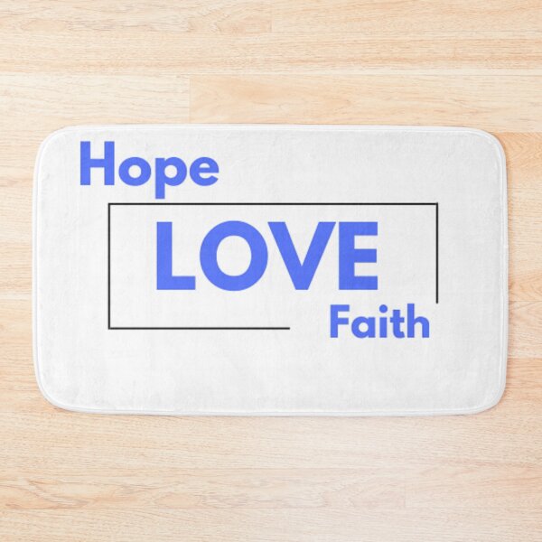 Item preview, blue home, blue love, blue faith, love, hope, faith designed and sold by Chris Purdy.