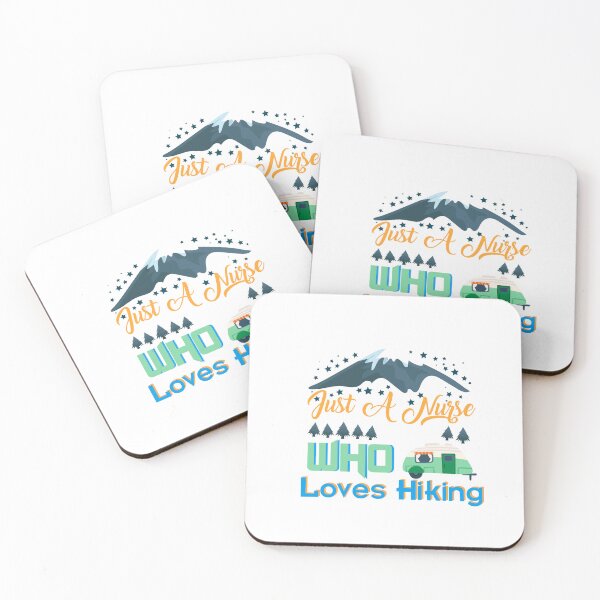 Item preview, Just A Nurse Who Loves Hiking designed and sold by HusseinHB.